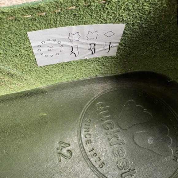 Duckfeet Lolland Mary Jane, Forest Green, size 42 with Removable Insoles* - Picture 8 of 16